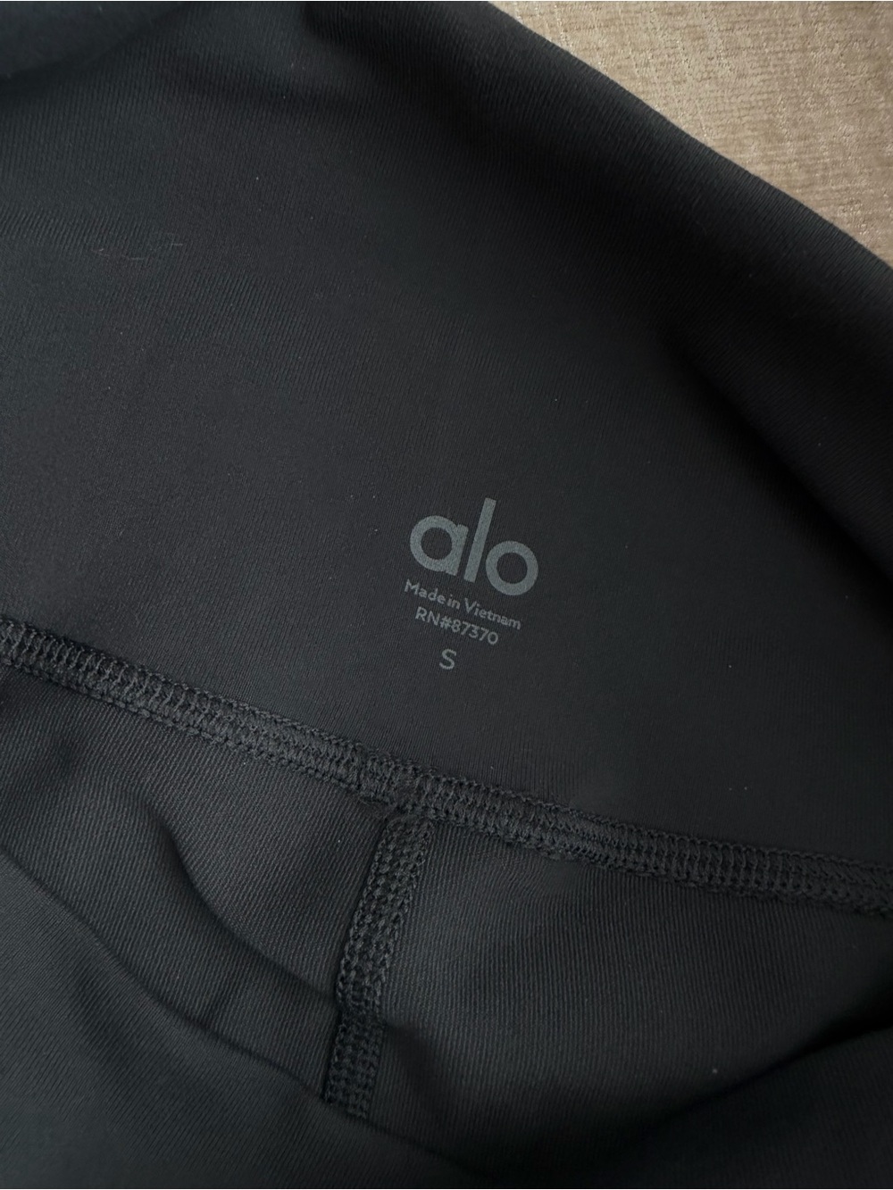 BNWT ALO Yoga Women’s High Waist Moto Leggings in Charcoal Grey Size S - Picture 5 of 7